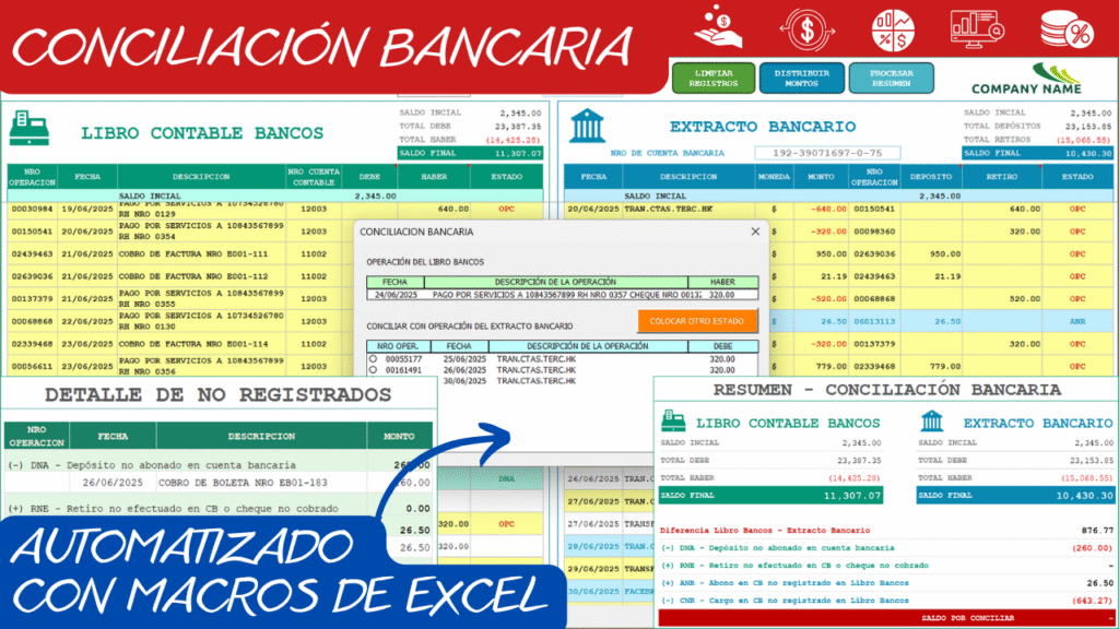 Conciliación Bancaria