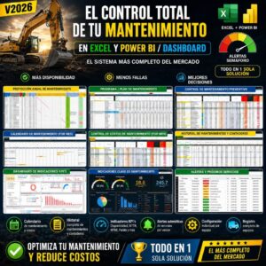 Mantenimiento Preventivo en Excel y PowerBi